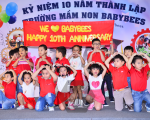 Lễ kỷ niệm 10 năm thành lập trường mầm non quốc tế Babybees