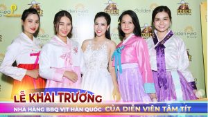 lễ khai trương nhà hàng