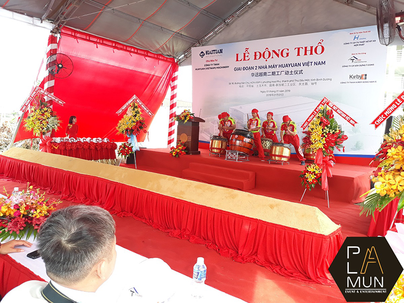 tổ chức lễ động thổ