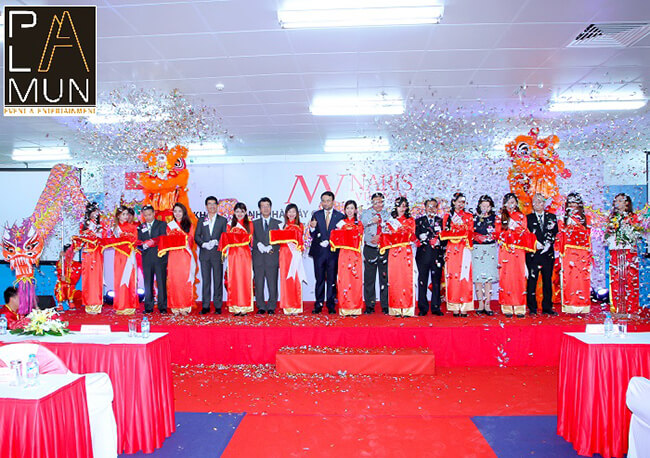 lễ khánh thành nhà máy