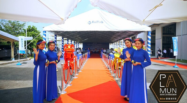 lễ khánh thành nhà máy công ty huayuan