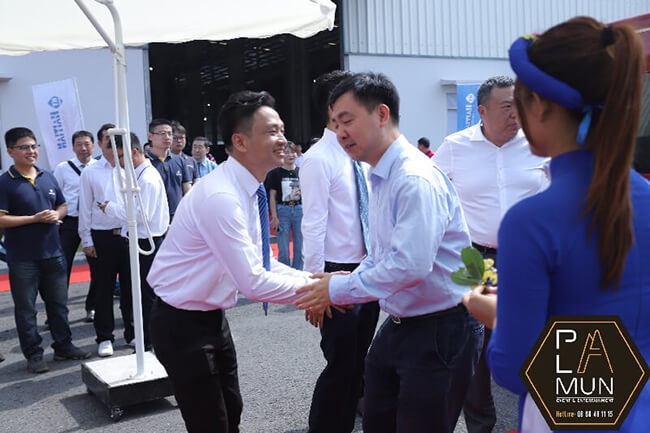 lễ khánh thành nhà máy công ty huayuan