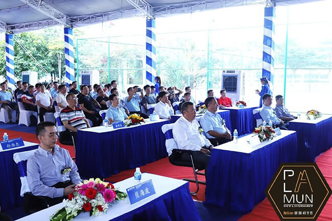 lễ khánh thành nhà máy công ty huayuan