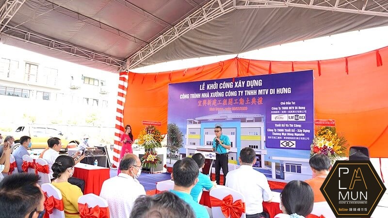 tổ chức lễ khởi công