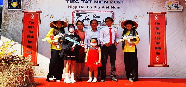 tất niên Hiệp Hội Cá Dĩa Việt Nam 2021