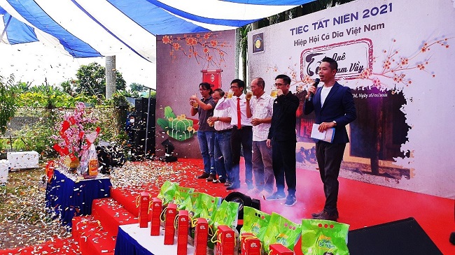 tất niên Hiệp Hội Cá Dĩa Việt Nam 2021