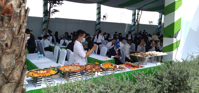 khai trương nhà mẫu Green Center