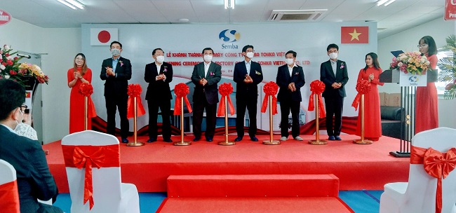 lễ khánh thành nhà máy công ty Semba