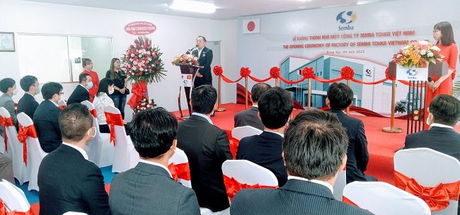 lễ khánh thành nhà máy công ty Semba