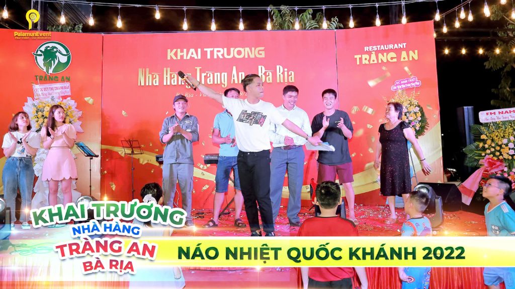 khai trương nhà hàng Tràng An