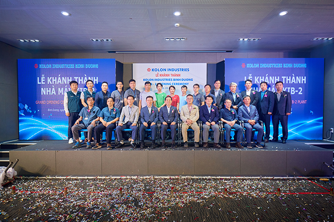 lễ khánh thành nhà máy Kolon Industries