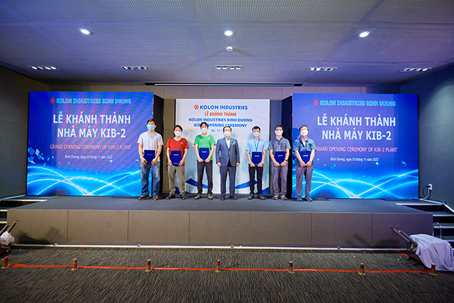 lễ khánh thành nhà máy Kolon Industries