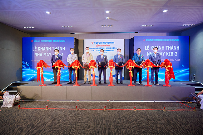 lễ khánh thành nhà máy Kolon Industries