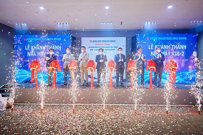 lễ khánh thành nhà máy Kolon Industries
