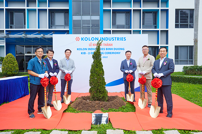 lễ khánh thành nhà máy Kolon Industries