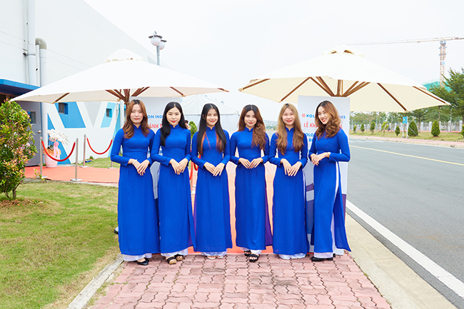 lễ khánh thành nhà máy Kolon Industries