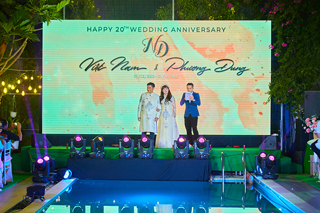 lễ kỷ niệm 20 năm ngày cưới