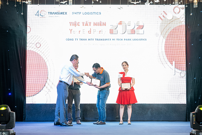 tiệc tất niên 2022 công ty Transimex SHTP Logistics