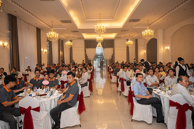 tiệc tất niên 2022 công ty Transimex SHTP Logistics