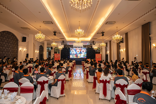 tiệc tất niên 2022 công ty Transimex SHTP Logistics