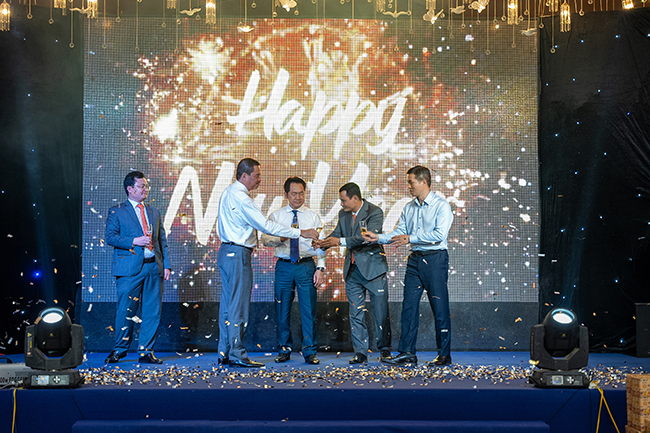 tiệc tất niên 2022 công ty Transimex SHTP Logistics