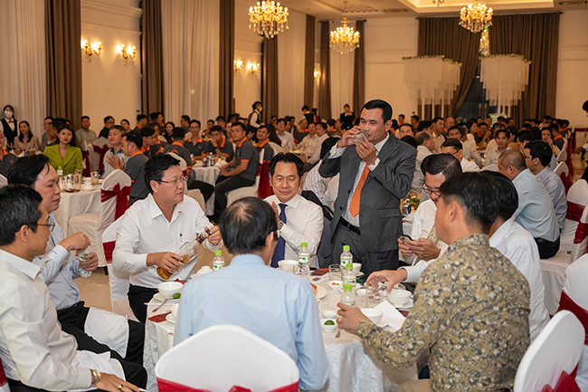 tiệc tất niên 2022 công ty Transimex SHTP Logistics
