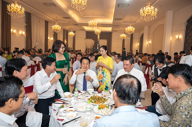 tiệc tất niên 2022 công ty Transimex SHTP Logistics