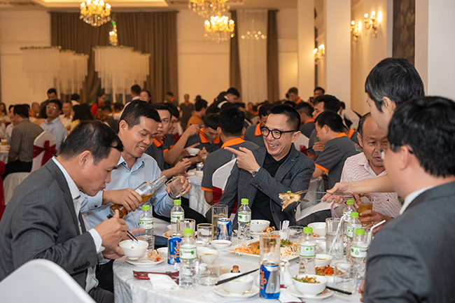 tiệc tất niên 2022 công ty Transimex SHTP Logistics