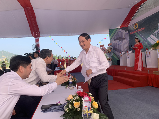lễ khởi công dự án nhà ở
