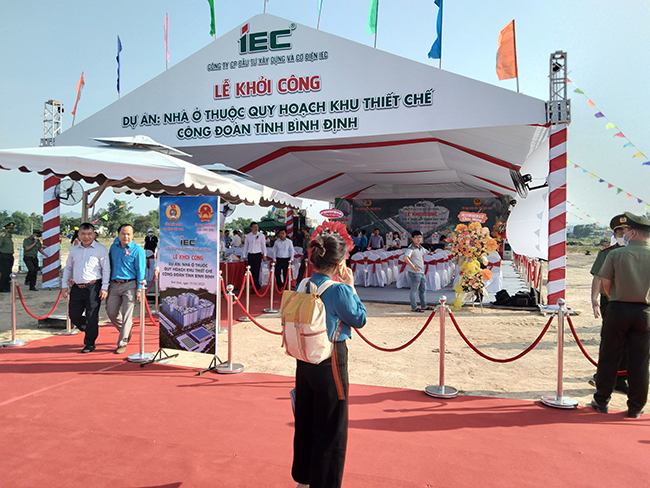 lễ khởi công dự án nhà ở