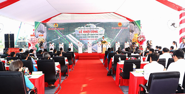 lễ khởi công dự án nhà ở