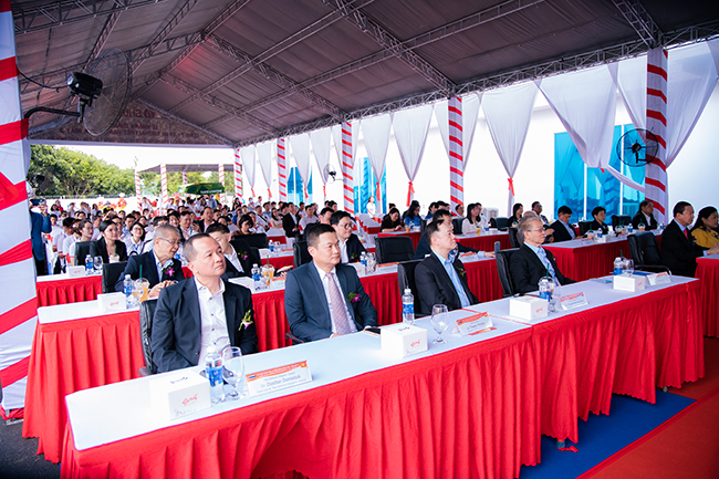 lễ khánh thành nhà máy công ty Srithai Việt Nam