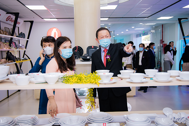 lễ khánh thành nhà máy công ty Srithai Việt Nam