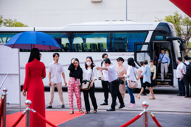 lễ khánh thành nhà máy công ty Srithai Việt Nam