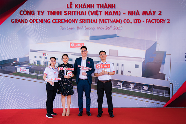 lễ khánh thành nhà máy công ty Srithai Việt Nam