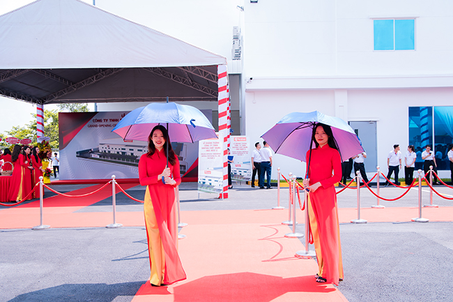 lễ khánh thành nhà máy công ty Srithai Việt Nam