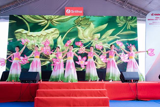 lễ khánh thành nhà máy công ty Srithai Việt Nam