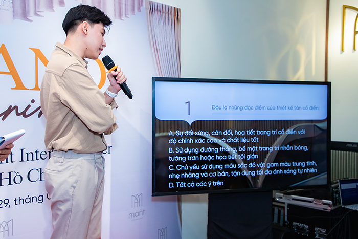 khai trương showroom Mant