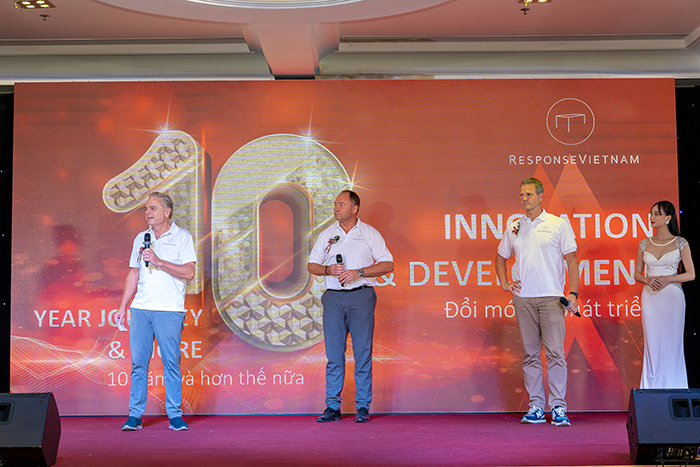 10 năm thành lập công ty Response Việt Nam