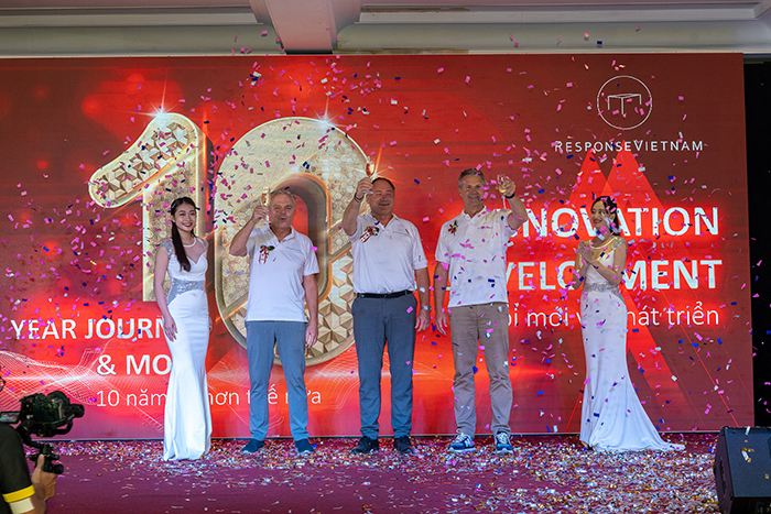 10 năm thành lập công ty Response Việt Nam