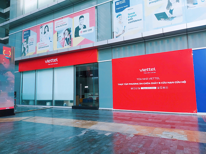 diễn tập chữa cháy