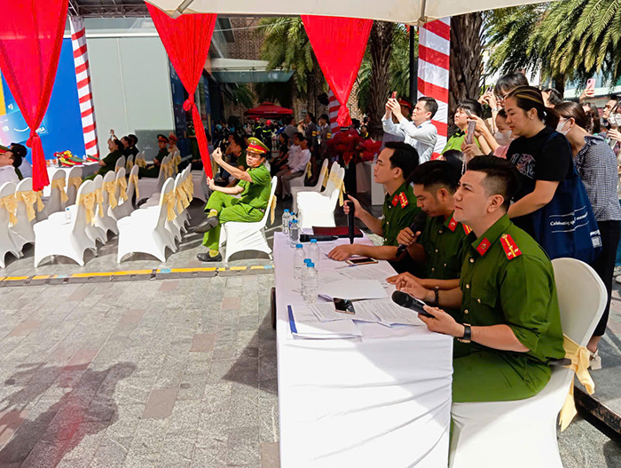 diễn tập chữa cháy