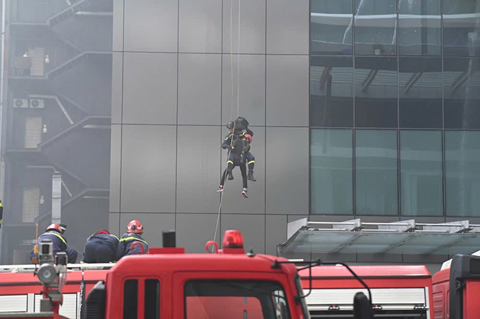 diễn tập chữa cháy