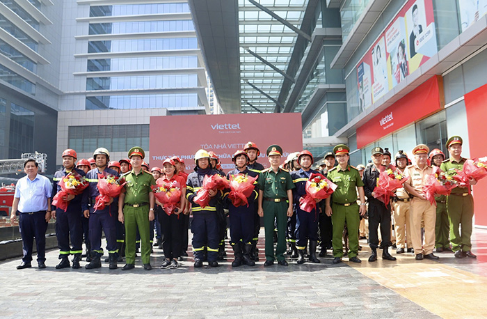 diễn tập chữa cháy