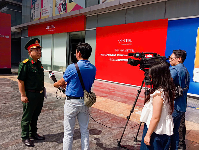 diễn tập chữa cháy