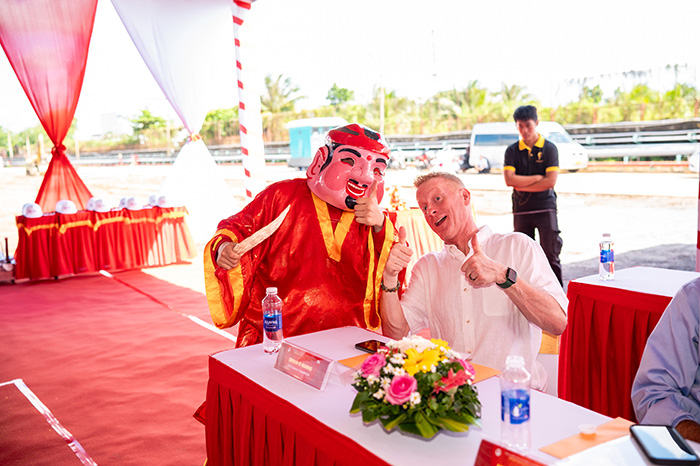 lễ động thổ nhà xưởng FTVC Long An và Gore 