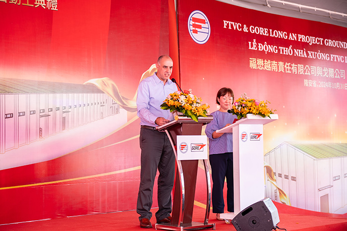 lễ động thổ nhà xưởng FTVC Long An và Gore 