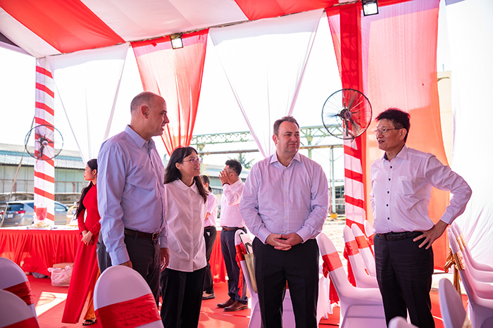 lễ động thổ nhà xưởng FTVC Long An và Gore 