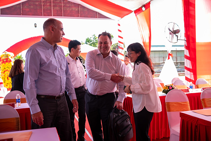 lễ động thổ nhà xưởng FTVC Long An và Gore 