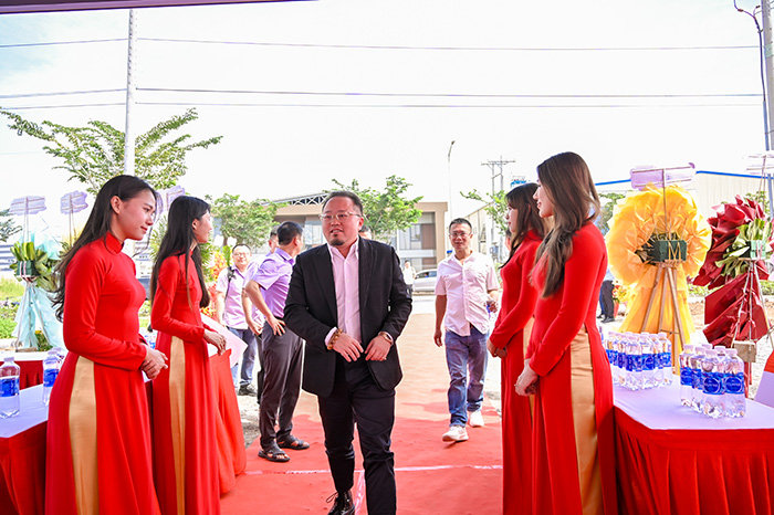 lễ khởi công xây dựng nhà xưởng